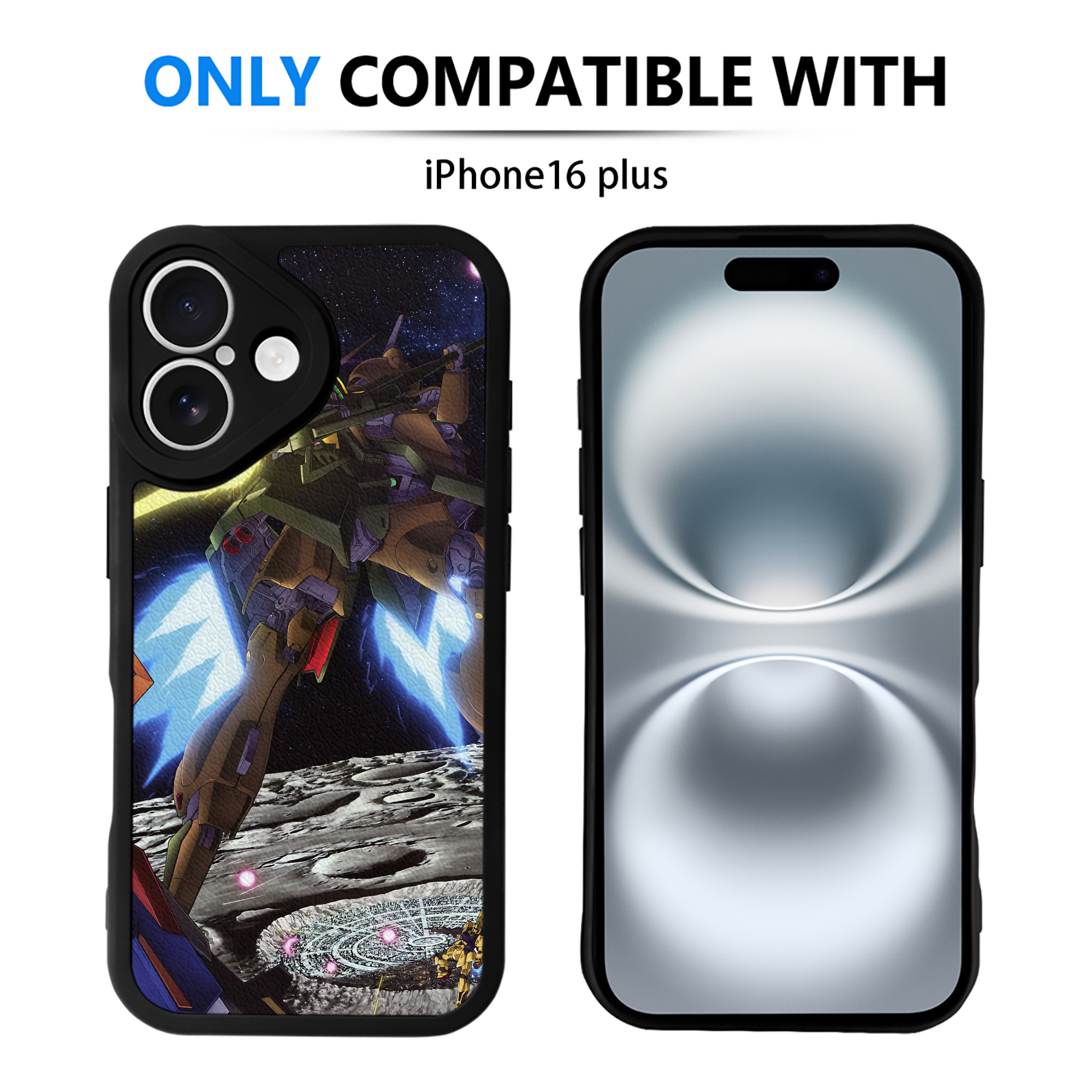 （画像用） 機動戦士ガンダム Mobile Suit Gundam 【iPhone 16シリーズ対応】シリコンスマホケース（レザー調） 材質：シリコン